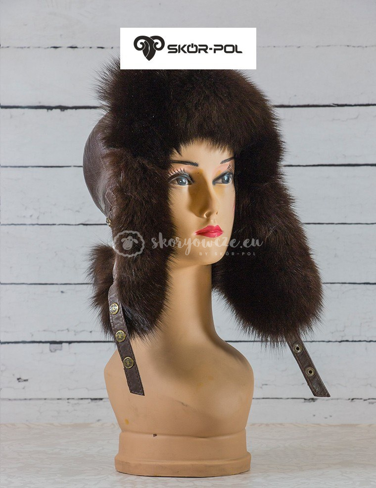 Czapka Papacha, uszatka, pilotka - damska Czapka Papacha, uszatka, pilotka - damska