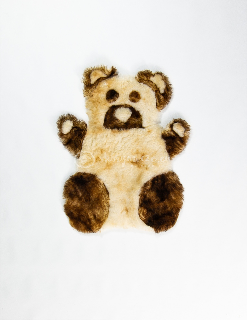 Teddy Bear / White-Brown Teddy Bear / White-Brown
