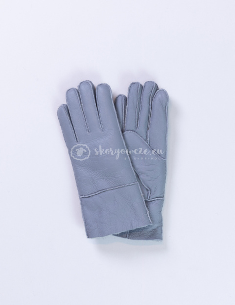 Women's light blue lambskin gloves Women's light blue lambskin gloves