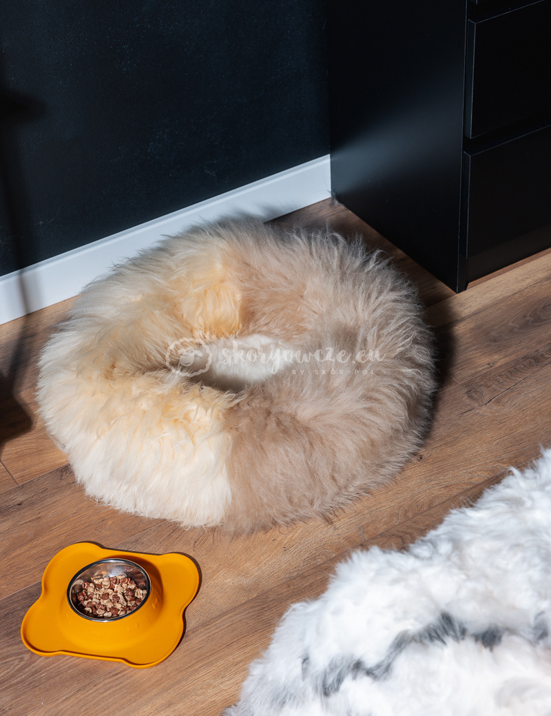 Sheepskin animal bed 50 cm Sheepskin animal bed 50 cm