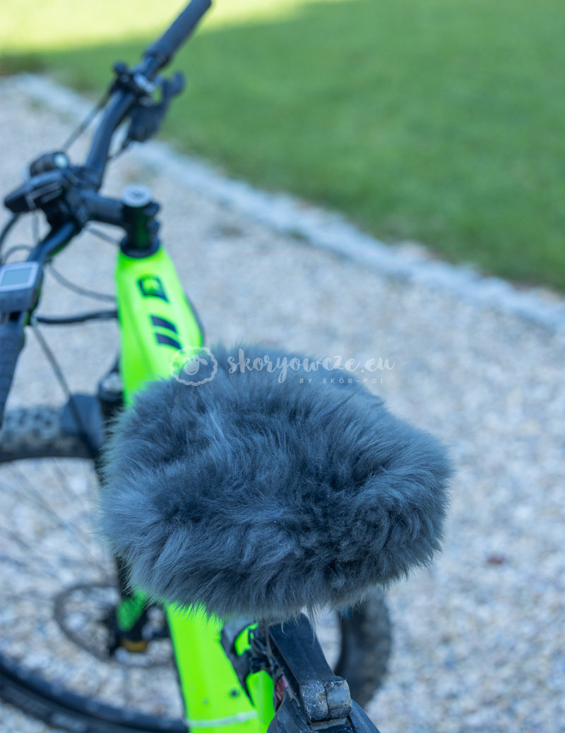 Bicycle seat cover - steel grey Bicycle seat cover - steel grey