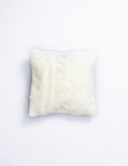 Decorative pillow made of goatskin 40x40 cm