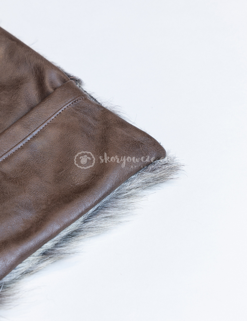 Decorative pillow made of goatskin 40x40 cm Decorative pillow made of goatskin 40x40 cm
