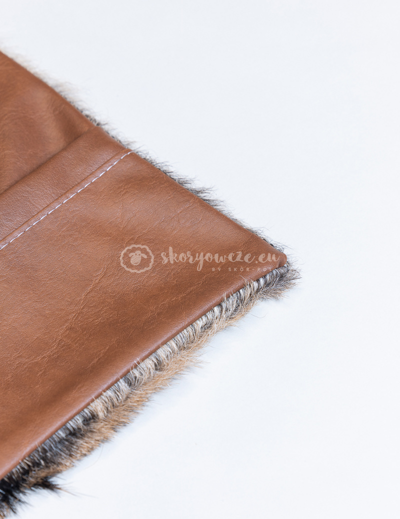 Decorative pillow made of goatskin 40x40 cm Decorative pillow made of goatskin 40x40 cm