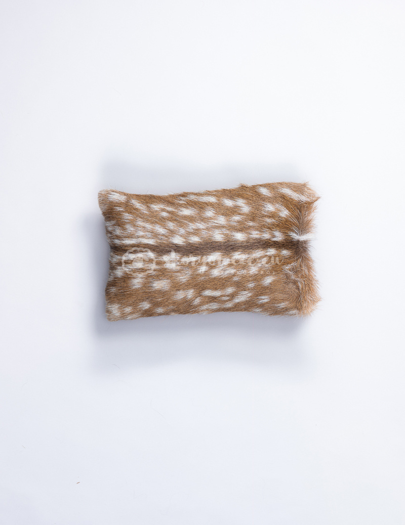 Decorative Sheepskin Pillow / Black Decorative Sheepskin Pillow / Black