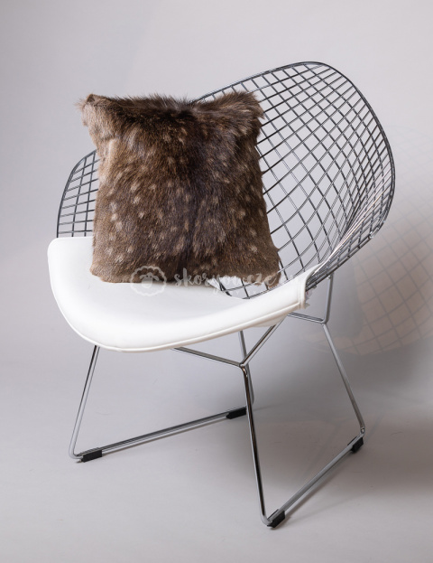 Decorative Sheepskin Pillow / Black Decorative Sheepskin Pillow / Black