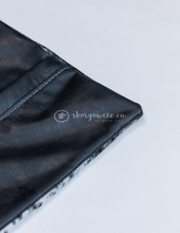 Decorative pillowcase cow leather 40x40 cm