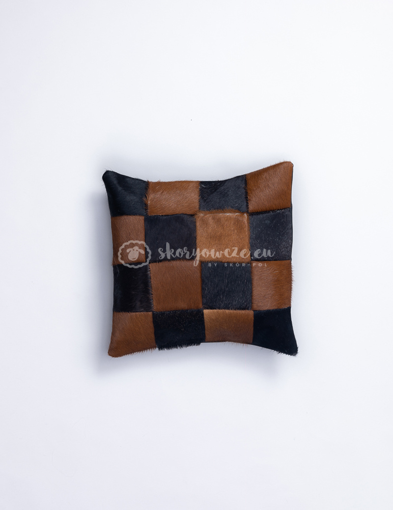 Decorative pillowcase cow leather 40x40 cm Decorative pillowcase cow leather 40x40 cm