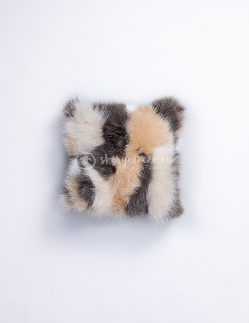 Decorative Sheepskin Pillow / Black Decorative Sheepskin Pillow / Black