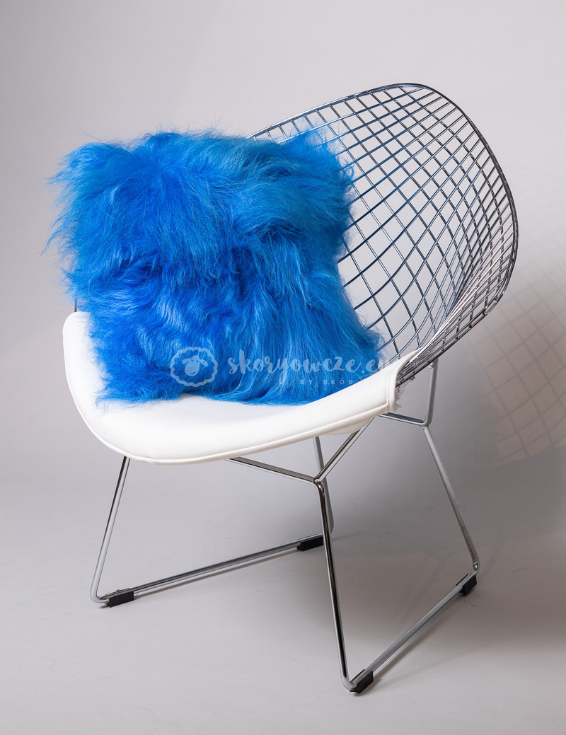 Decorative Sheepskin Pillow / Black Decorative Sheepskin Pillow / Black