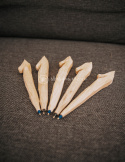Drewniany długopis rzeźba / drewniana obudowa na długopis/ długopis eko