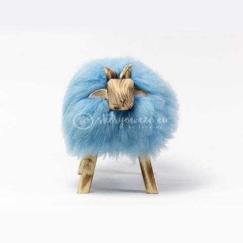 Baranek dekoracyjny / jasno niebieski