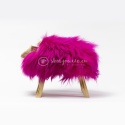 Baranek dekoracyjny / fuksja