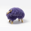Baranek dekoracyjny / fioletowy