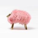 Baranek dekoracyjny / różowy