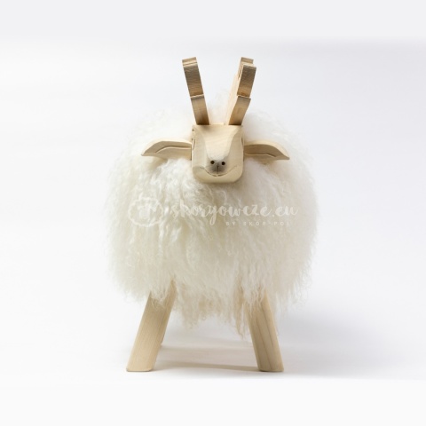 Renifer dekoracyjny / biały