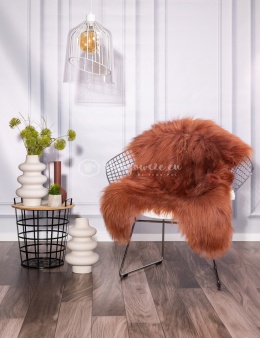 Skóra owcza Island / farbowna / miedź